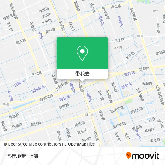 流行地带地图