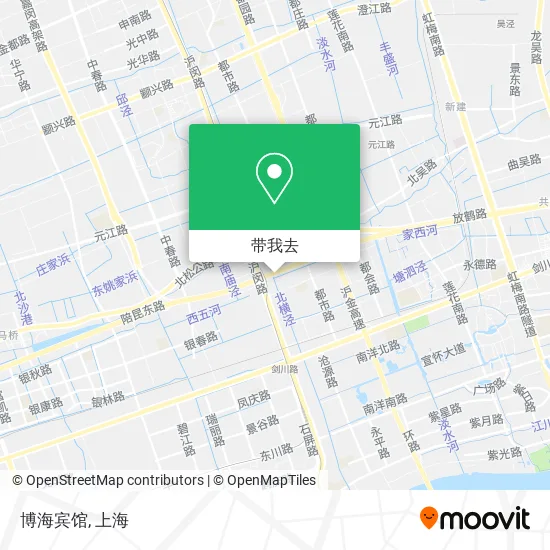 博海宾馆地图