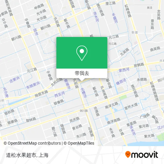道松水果超市地图