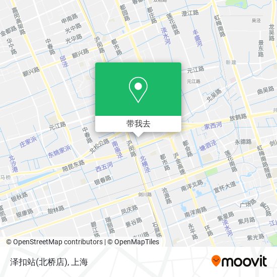 泽扣站(北桥店)地图