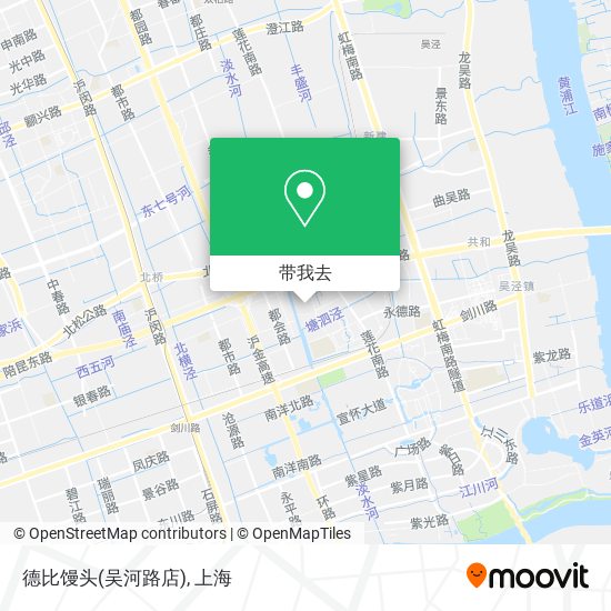 德比馒头(吴河路店)地图