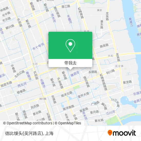 德比馒头(吴河路店)地图