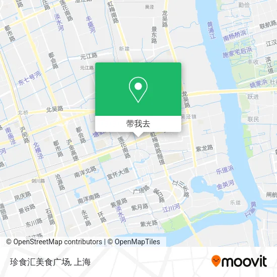 珍食汇美食广场地图