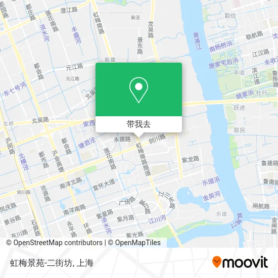 虹梅景苑-二街坊地图