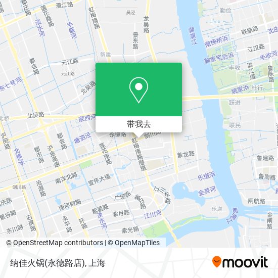 纳佳火锅(永德路店)地图