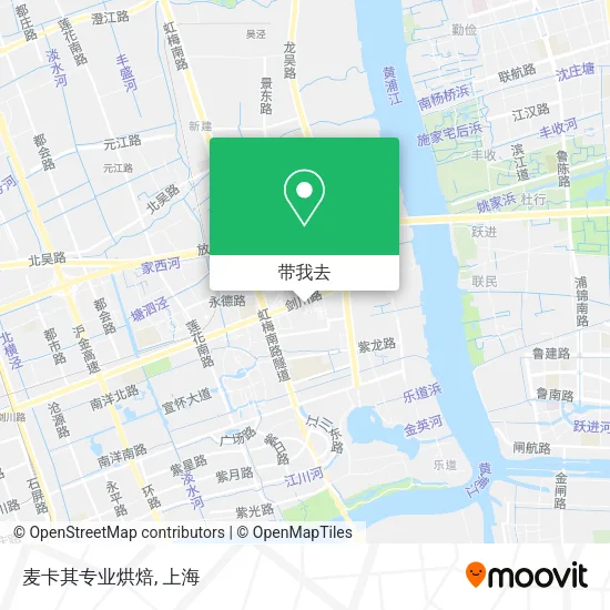 麦卡其专业烘焙地图
