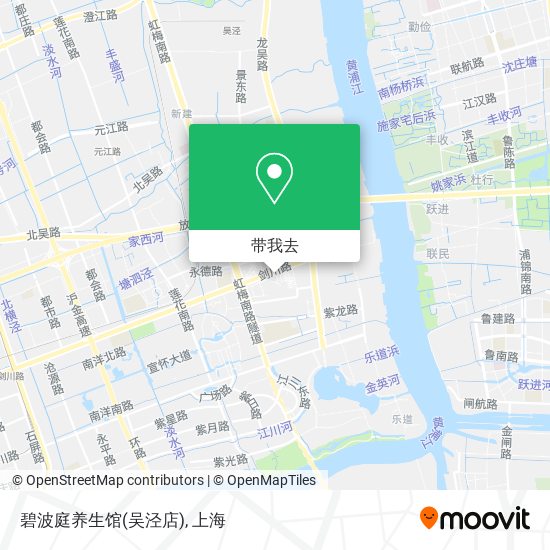 碧波庭养生馆(吴泾店)地图