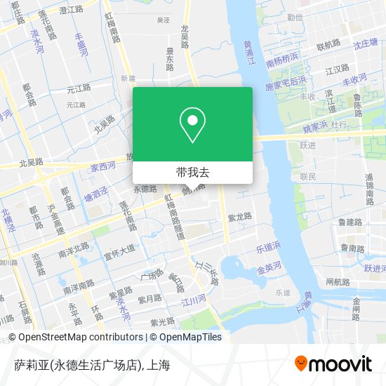 萨莉亚(永德生活广场店)地图