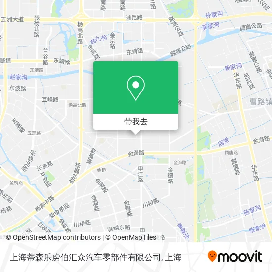 上海蒂森乐虏伯汇众汽车零部件有限公司地图