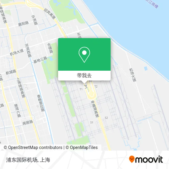浦东国际机场地图