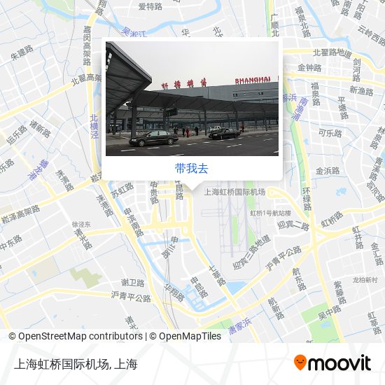 上海虹桥国际机场地图