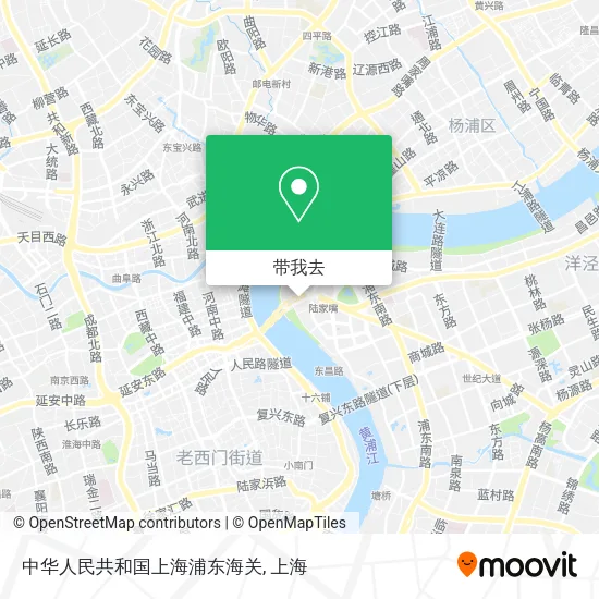 中华人民共和国上海浦东海关地图