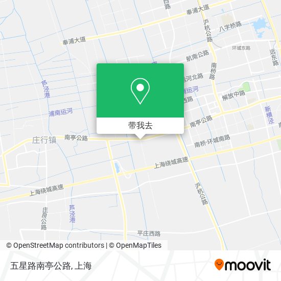 五星路南亭公路地图