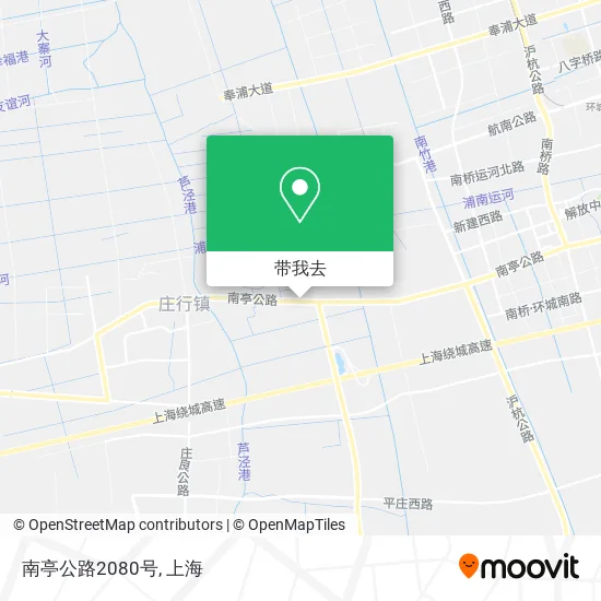 南亭公路2080号地图