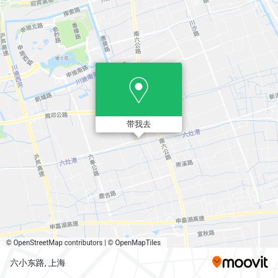六小东路地图