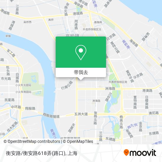 衡安路/衡安路618弄(路口)地图