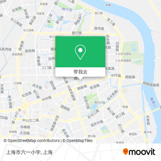 上海市六一小学地图