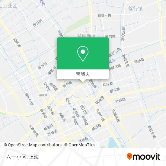 六一小区地图