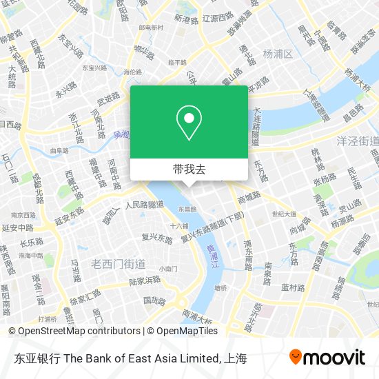 东亚银行 The Bank of East Asia Limited地图