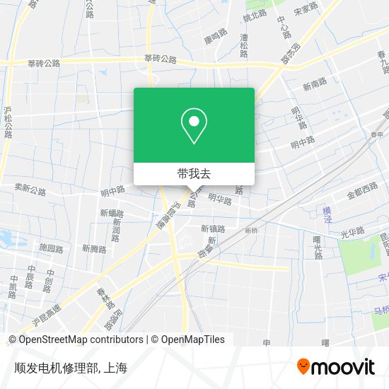 顺发电机修理部地图