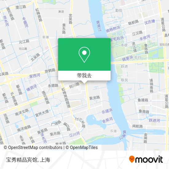 宝秀精品宾馆地图