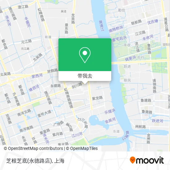 芝根芝底(永德路店)地图