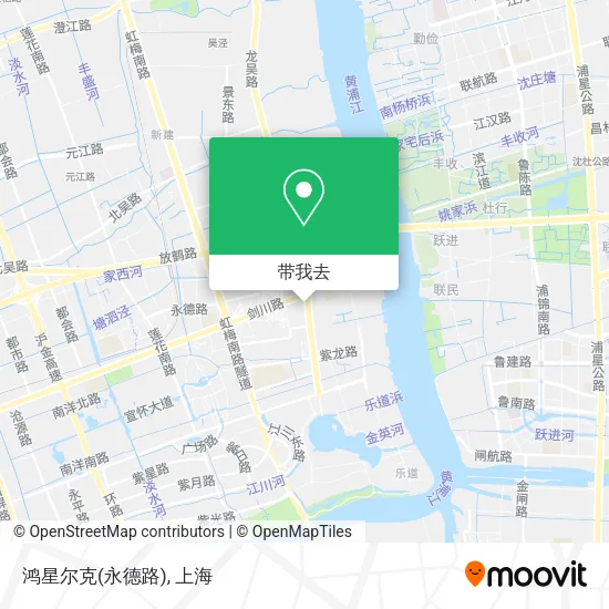 鸿星尔克(永德路)地图