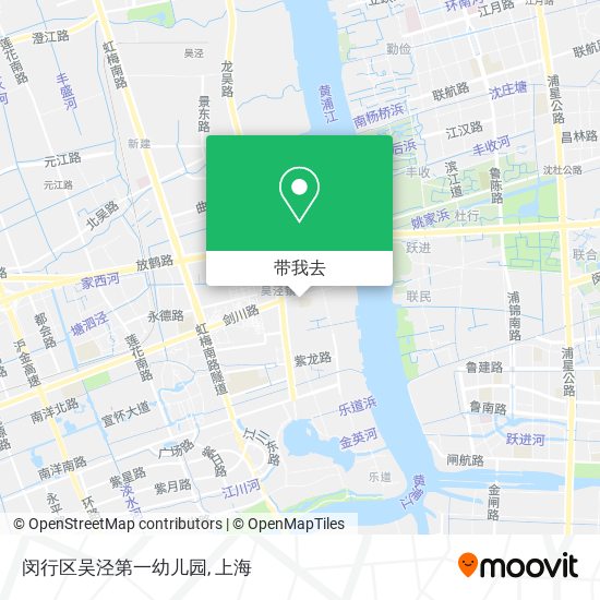 闵行区吴泾第一幼儿园地图