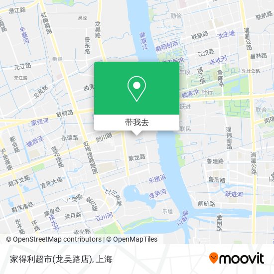 家得利超市(龙吴路店)地图