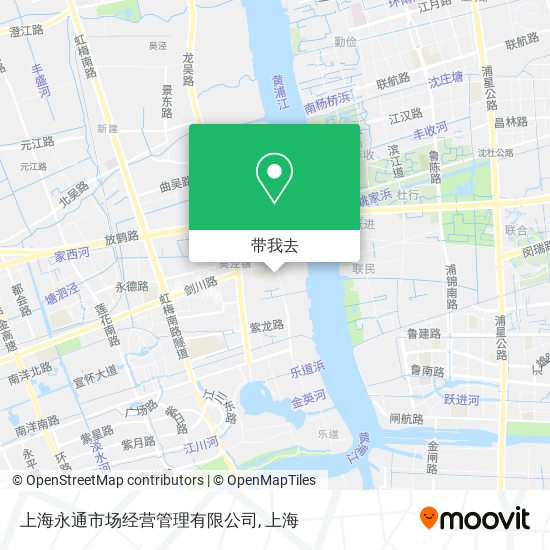 上海永通市场经营管理有限公司地图