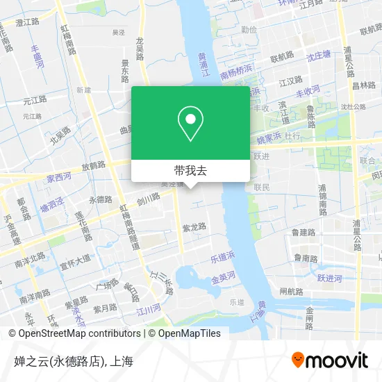 婵之云(永德路店)地图