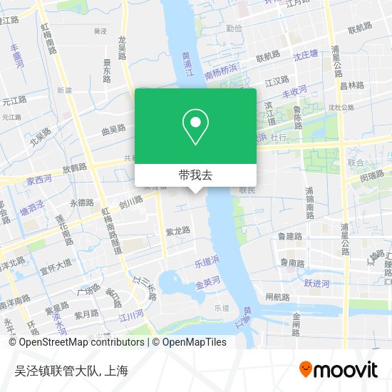 吴泾镇联管大队地图
