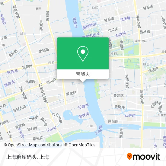 上海糖库码头地图