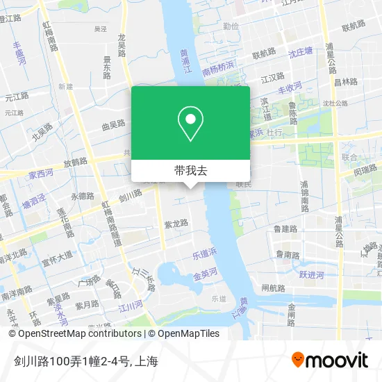 剑川路100弄1幢2-4号地图