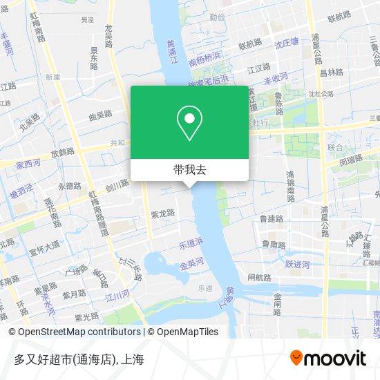 多又好超市(通海店)地图