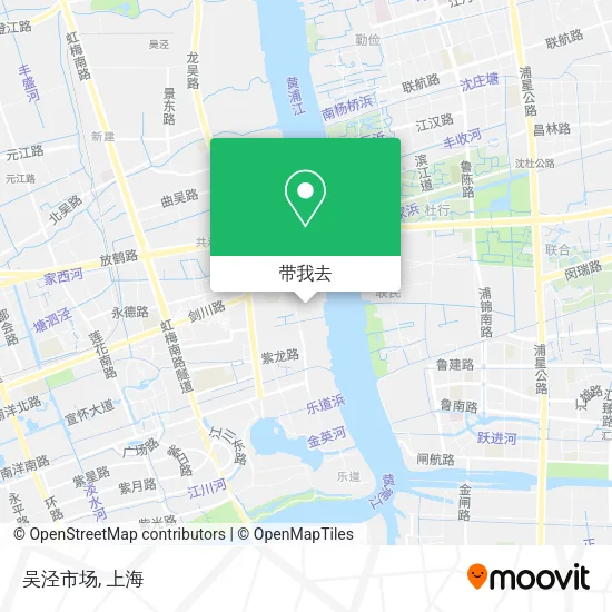 吴泾市场地图