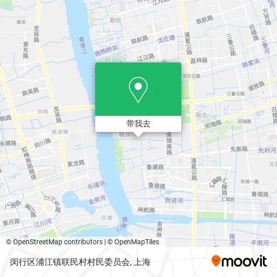 闵行区浦江镇联民村村民委员会地图