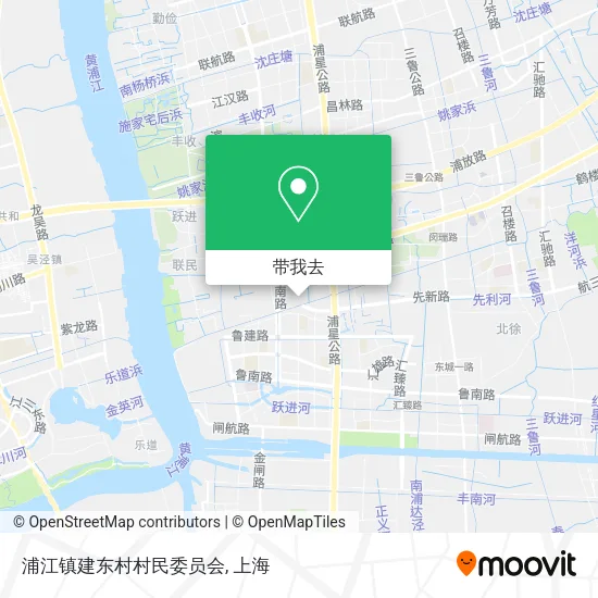 浦江镇建东村村民委员会地图