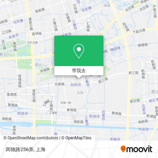 闵驰路256弄地图