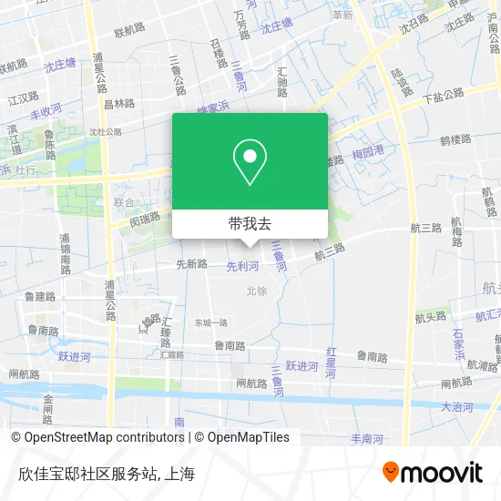欣佳宝邸社区服务站地图