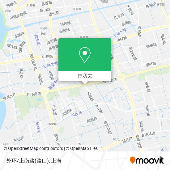 外环/上南路(路口)地图