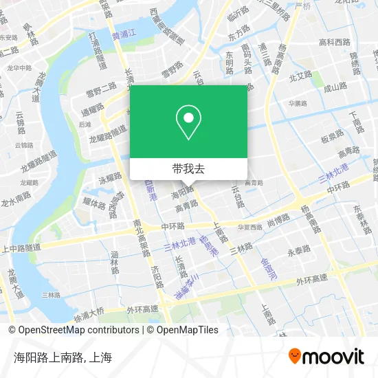 海阳路上南路地图