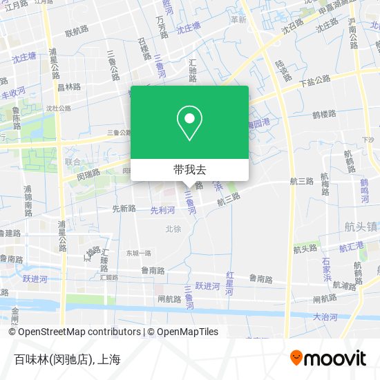 百味林(闵驰店)地图