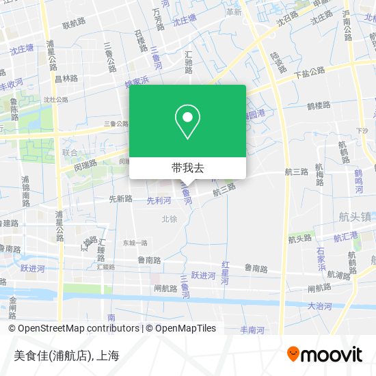美食佳(浦航店)地图