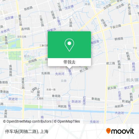 停车场(闵驰二路)地图