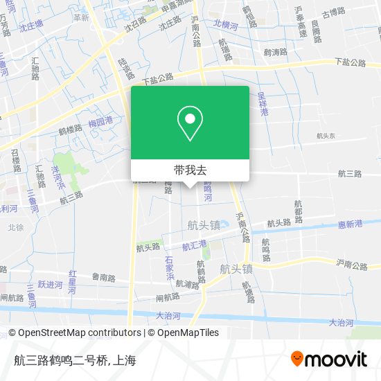 航三路鹤鸣二号桥地图