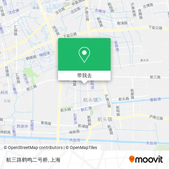 航三路鹤鸣二号桥地图