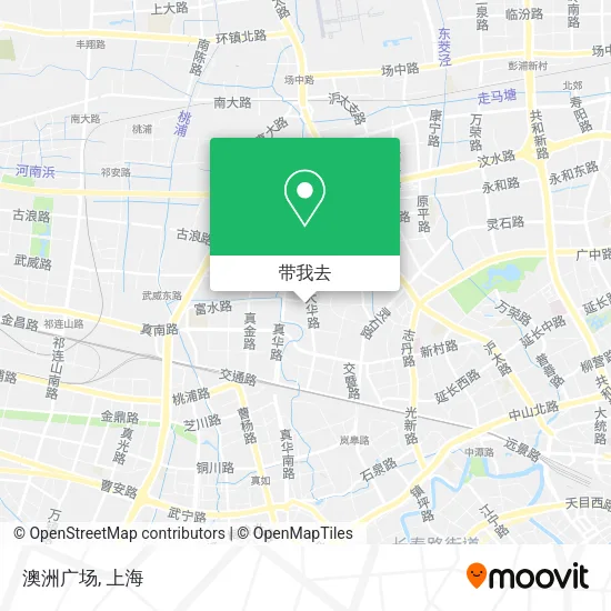 澳洲广场地图