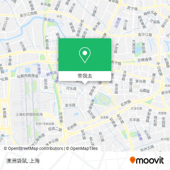 澳洲袋鼠地图