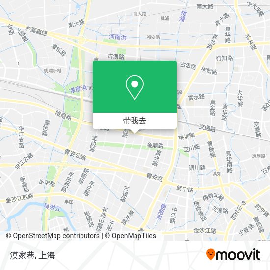 漠家巷地图
